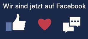 Wir sind jetzt auf Facebook!