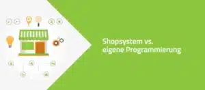 Shopsystem vs. eigene Programmierung