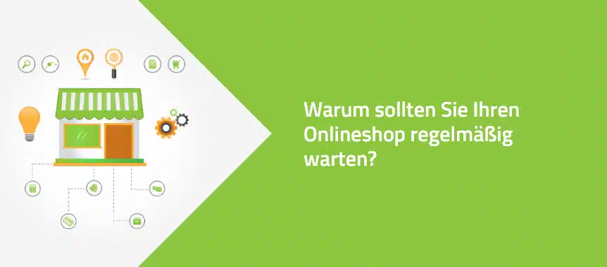 Onlineshop Wartung