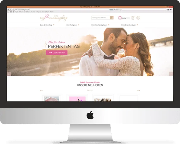 Onlineshop Referenz Myweddingshop