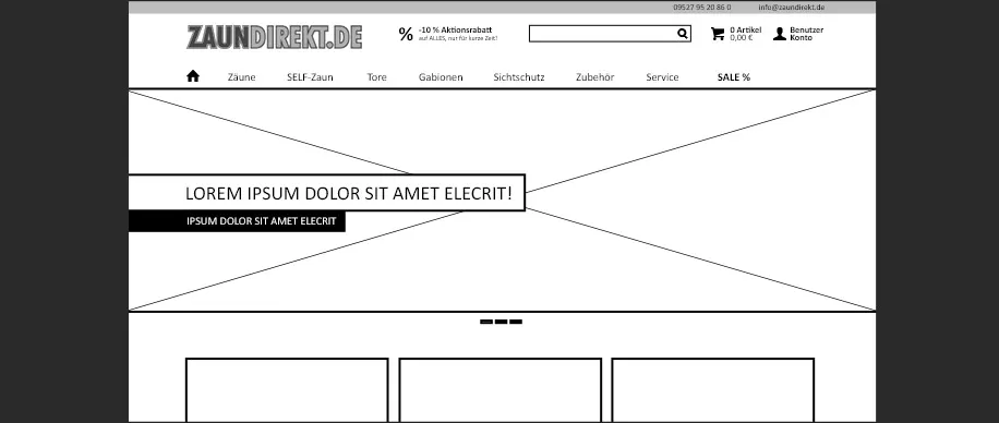 Zaundirekt Konzept